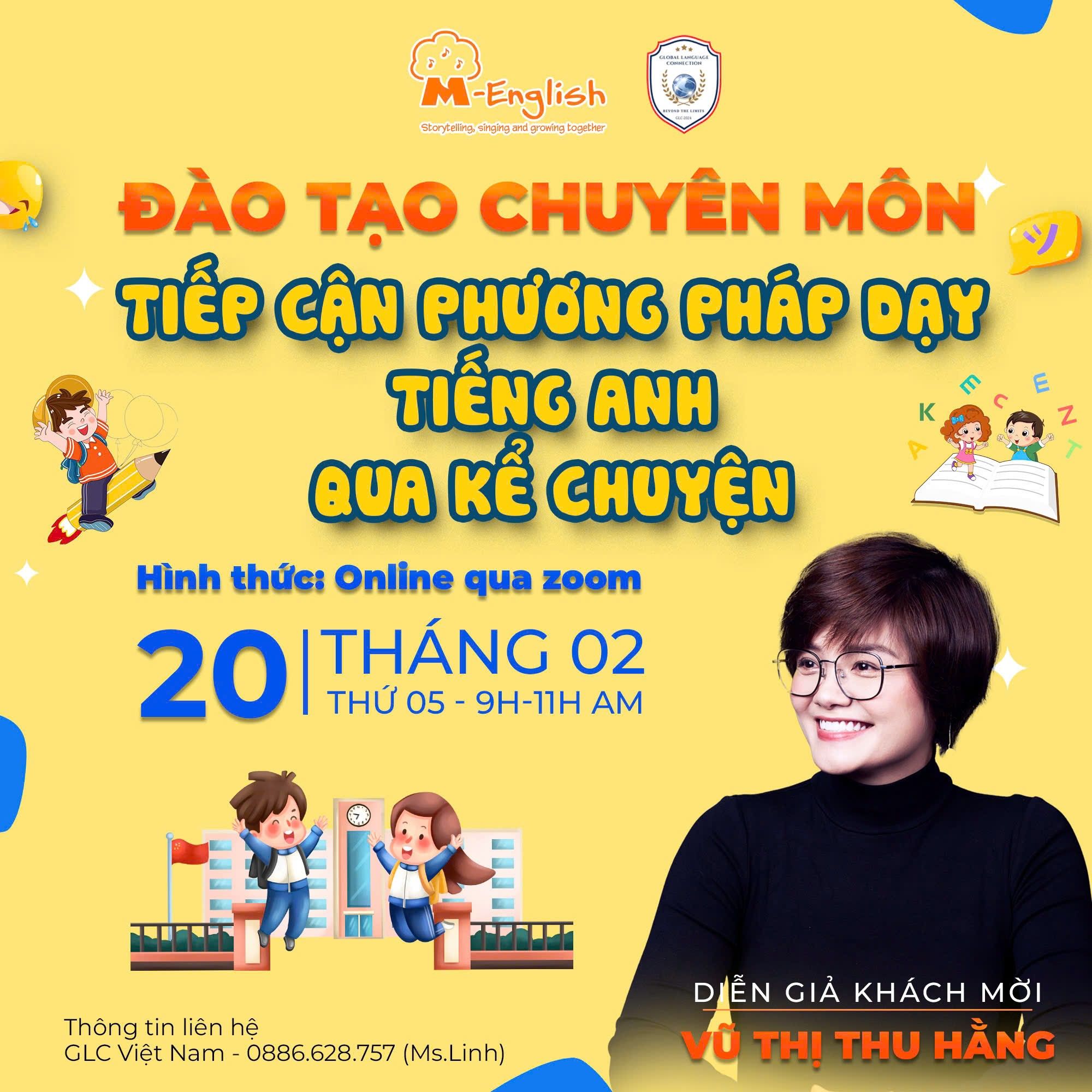 BUỔI ĐÀO TẠO CHUYÊN MÔN – DẠY TIẾNG ANH QUA KỂ CHUYỆN